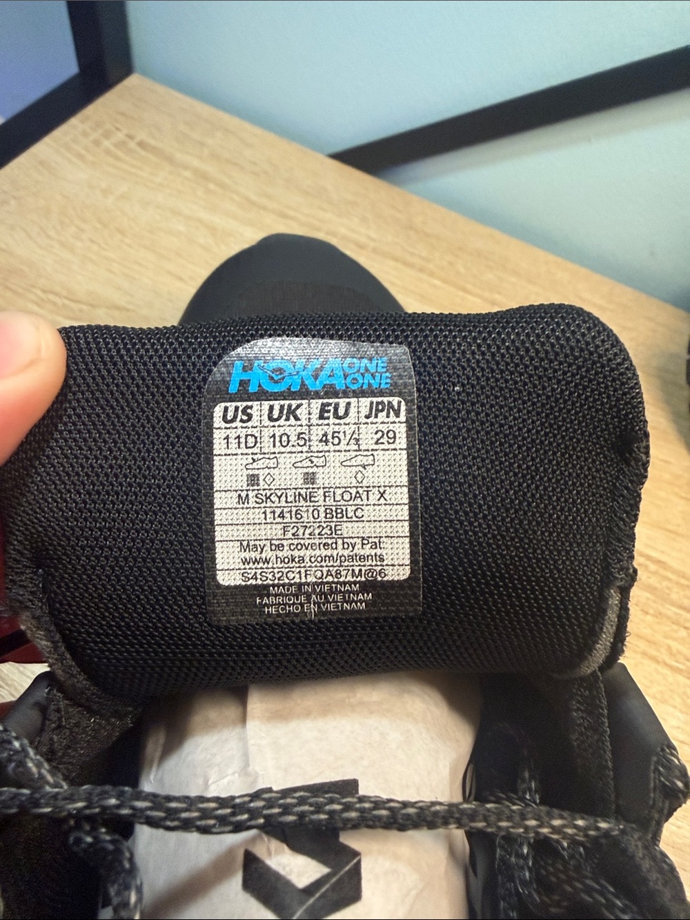 Hoka One One Skyline Float X Low Black W - 1143430-BBLC - Picture 2 of 9